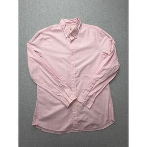 J Press Shirt Mens XL Pink Egyptian Cotton Button Down Long Sleeve Casual